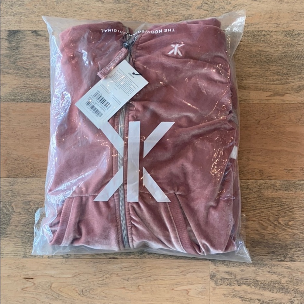 Velour Jumpsuit Faded Pink - Picture 3 of 3
